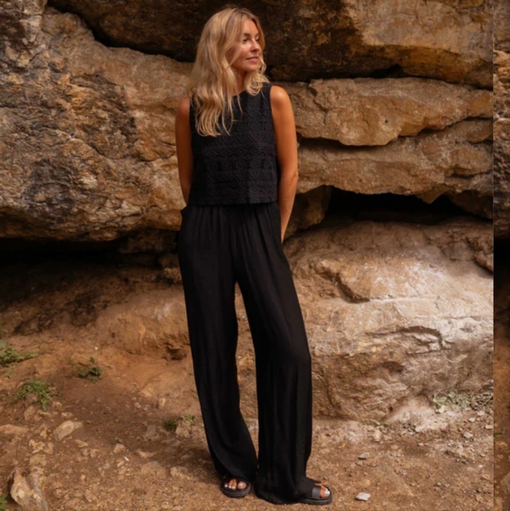 Black Paolina Jumpsuit M/L - Easy Clothes